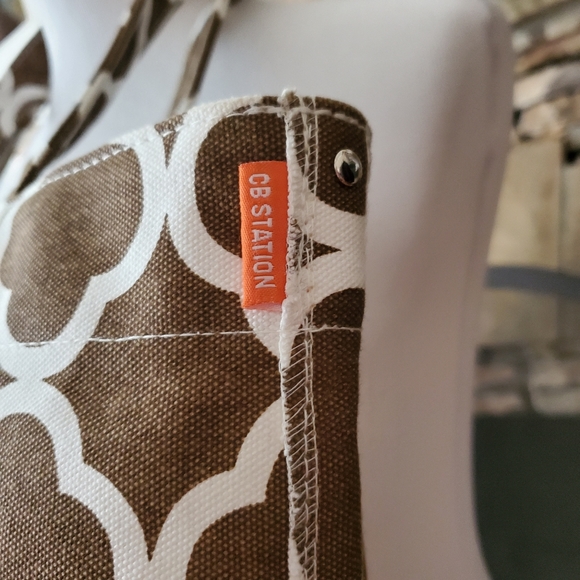 EUC / CB Station Open Top Canvas Tote Bag - Picture 2 of 10